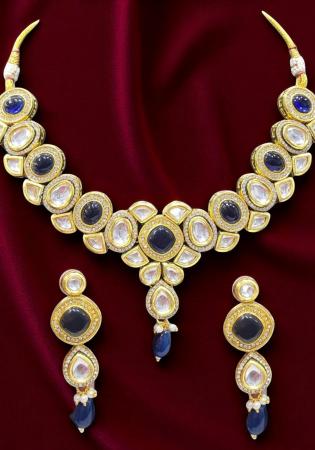 Picture of Resplendent Midnight Blue Necklace Set