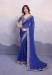 Picture of Beauteous Georgette Midnight Blue Saree