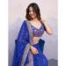 Picture of Beauteous Georgette Midnight Blue Saree