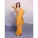 Picture of Wonderful Georgette Sandy Brown Saree