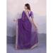Picture of Bewitching Georgette Purple Saree
