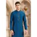 Picture of Wonderful Silk Midnight Blue Kurtis & Tunic