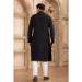 Picture of Radiant Silk Black Kurtis & Tunic