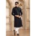 Picture of Radiant Silk Black Kurtis & Tunic