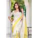 Picture of Appealing Cotton & Linen Old Lace Saree