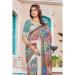 Picture of Stunning Cotton & Linen Grey Saree