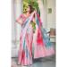 Picture of Resplendent Cotton & Linen Plum Saree