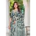 Picture of Pleasing Cotton & Linen Light Slate Grey Saree