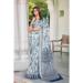 Picture of Nice Cotton & Linen Light Slate Grey Saree