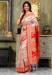 Picture of Wonderful Cotton & Linen Light Coral Saree