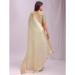Picture of Marvelous Organza Tan Saree