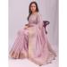Picture of Radiant Organza Plum Saree