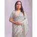 Picture of Appealing Organza Dim Gray Saree
