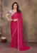 Picture of Well Formed Georgette Fire Brick Saree