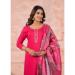 Picture of Chiffon & Silk Light Pink Readymade Salwar Kameez