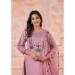 Picture of Chiffon & Silk Rosy Brown Readymade Salwar Kameez