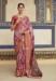 Picture of Comely Chiffon Brown Saree