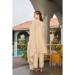 Picture of Resplendent Chiffon Wheat Readymade Salwar Kameez