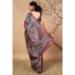 Picture of Stunning Chiffon Fire Brick Saree