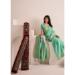 Picture of Nice Linen Dark Sea Green Saree