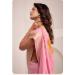 Picture of Exquisite Linen Light Coral Saree