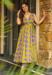 Picture of Good Looking Rayon Golden Rod Readymade Salwar Kameez
