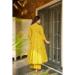 Picture of Pretty Rayon Golden Rod Readymade Salwar Kameez