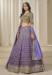 Picture of Classy Silk Dark Slate Blue Lehenga Choli