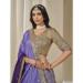Picture of Classy Silk Dark Slate Blue Lehenga Choli