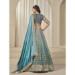 Picture of Gorgeous Silk Cadet Blue Lehenga Choli