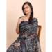 Picture of Classy Cotton & Linen Black Saree