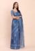 Picture of Amazing Cotton & Linen Cadet Blue Saree