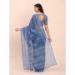 Picture of Amazing Cotton & Linen Cadet Blue Saree