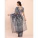 Picture of Delightful Cotton & Linen Dim Gray Saree