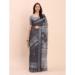 Picture of Delightful Cotton & Linen Dim Gray Saree