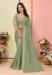 Picture of Comely Organza Dark Sea Green Saree