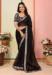 Picture of Exquisite Organza Black Saree