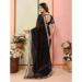 Picture of Exquisite Organza Black Saree