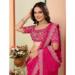 Picture of Gorgeous Organza Pink Saree