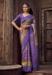 Picture of Pleasing Silk Purple Saree