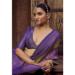 Picture of Pleasing Silk Purple Saree