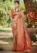 Picture of Radiant Chiffon Brown Saree