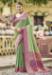 Picture of Taking Silk Dark Olive Green Saree