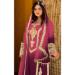 Picture of Comely Chiffon Brown Straight Cut Salwar Kameez
