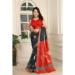 Picture of Marvelous Cotton & Linen Black Saree