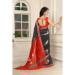 Picture of Marvelous Cotton & Linen Black Saree