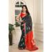 Picture of Marvelous Cotton & Linen Black Saree