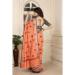 Picture of Enticing Cotton & Linen Chocolate Saree
