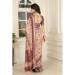 Picture of Pretty Cotton & Linen Tan Saree