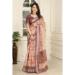 Picture of Pretty Cotton & Linen Tan Saree